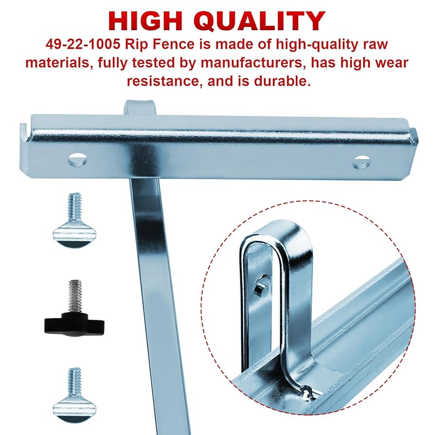 49-22-1005 Rip Fence Guide Fits for m18 cordless saw & 2730
